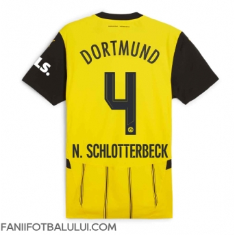 Borussia Dortmund Nico Schlotterbeck #4 Tricou Fotbal Replică 2024-25 Barbati Acasa